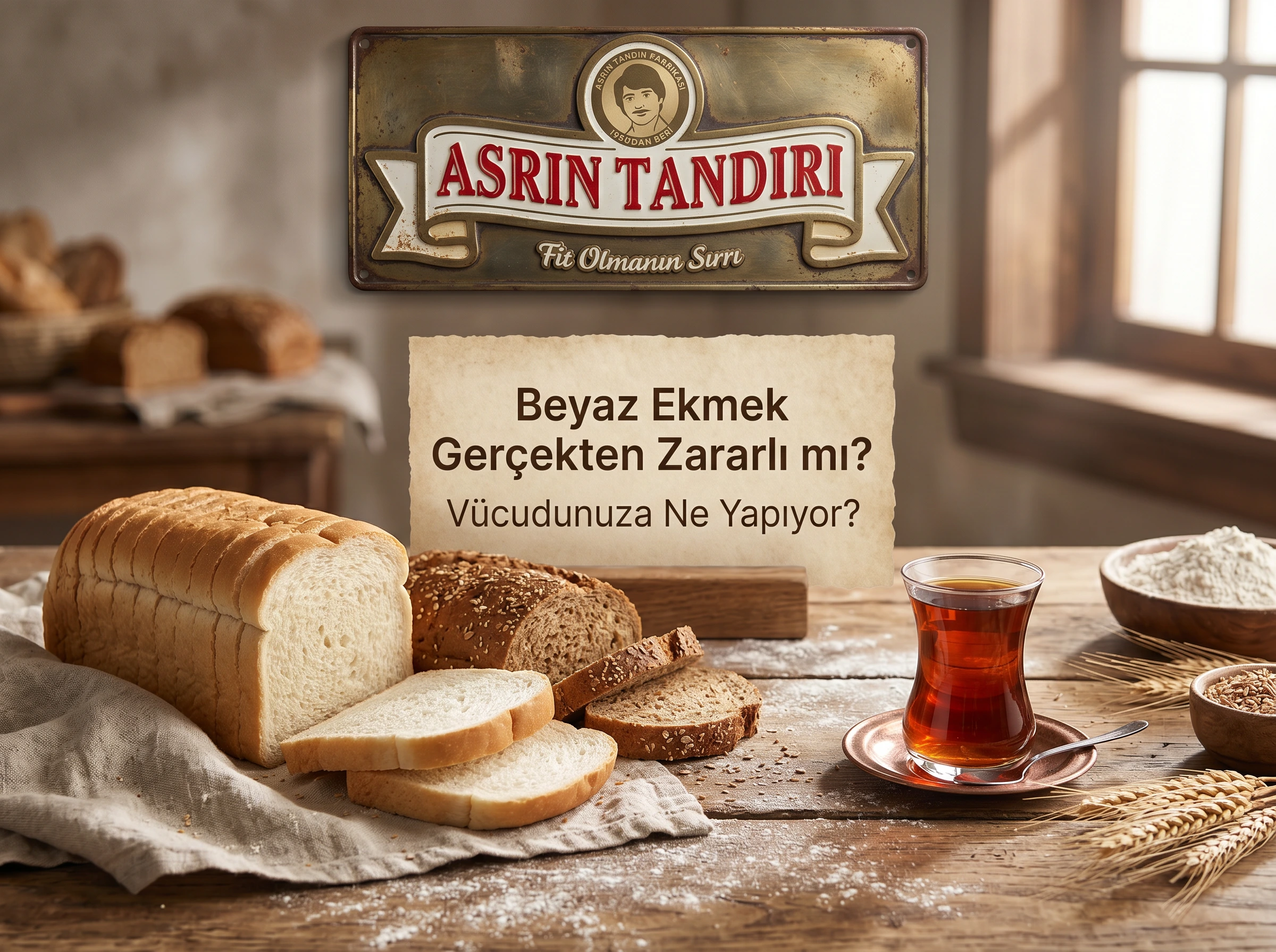 Beyaz Ekmek Gerçekten Zararlı mı? Vücudunuza Ne Yapıyor?