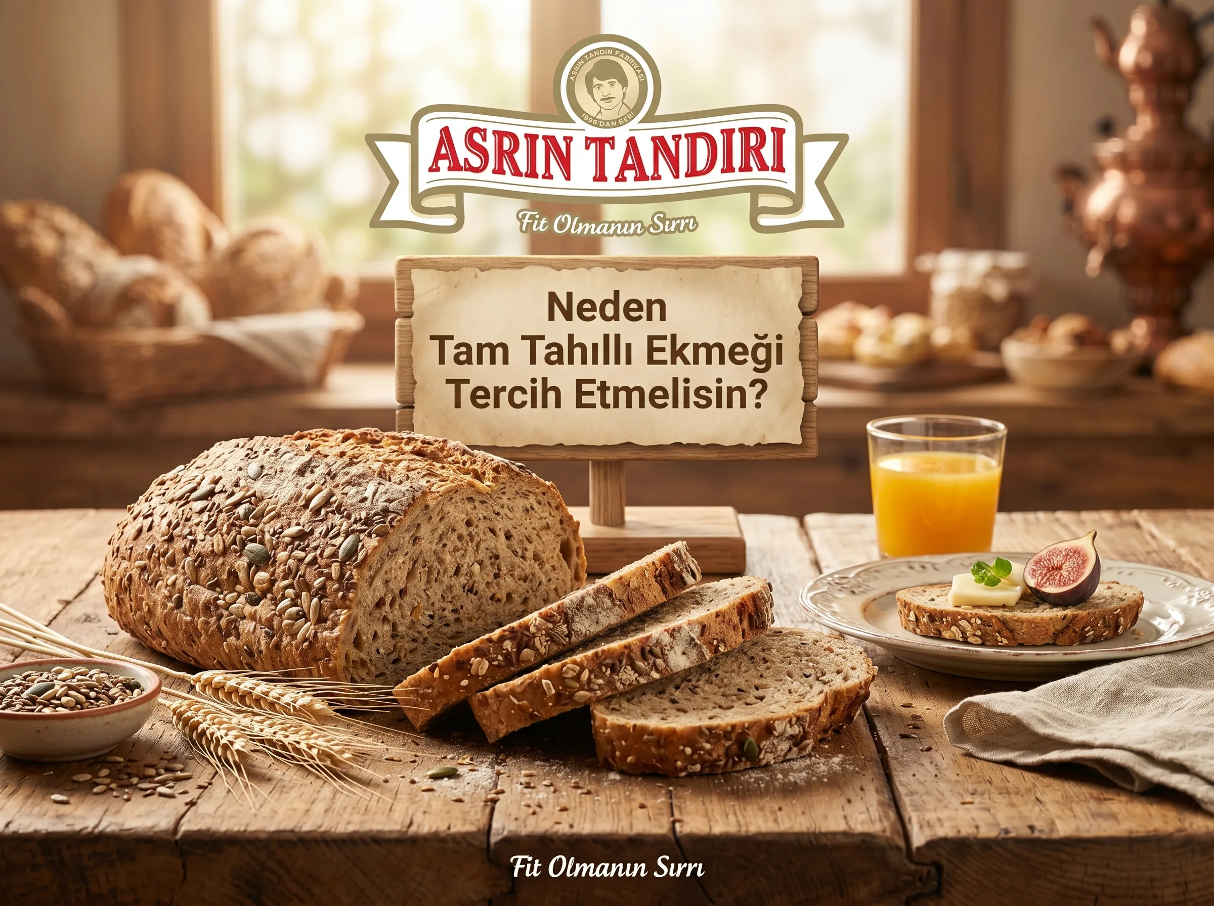 Neden Tam Tahıllı Ekmeği Tercih Etmelisin?