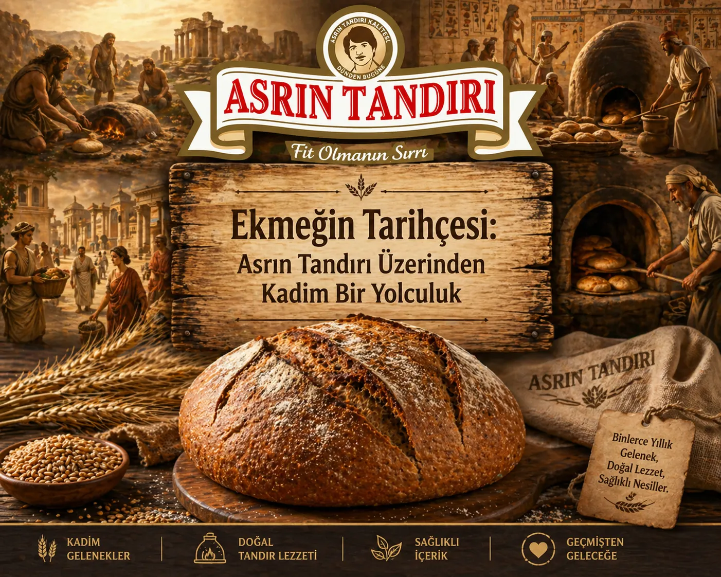 Ekmeğin Tarihçesi: Asrın Tandırı Üzerinden Kadim Bir Yolculuk