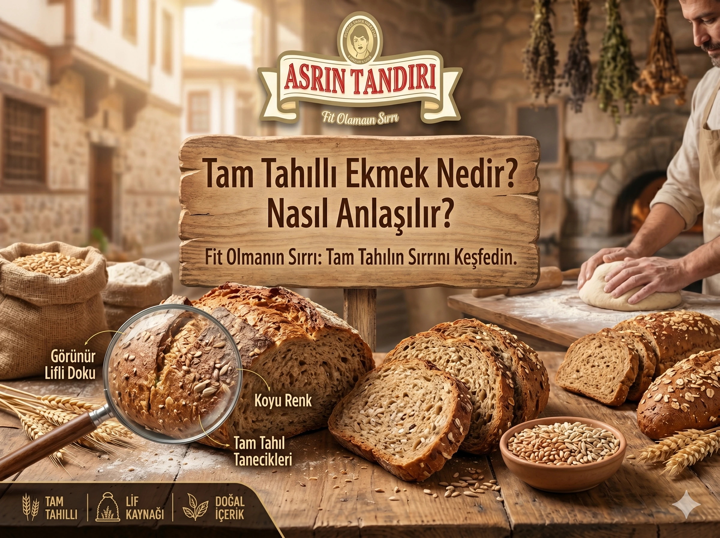 Tam Tahıllı Ekmek Nedir, Nasıl Anlaşılır?